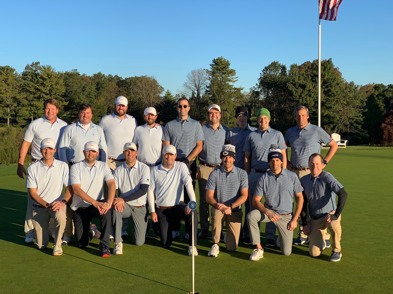 The Founding Fathers Invitational group photo at Applebrook Golf Club